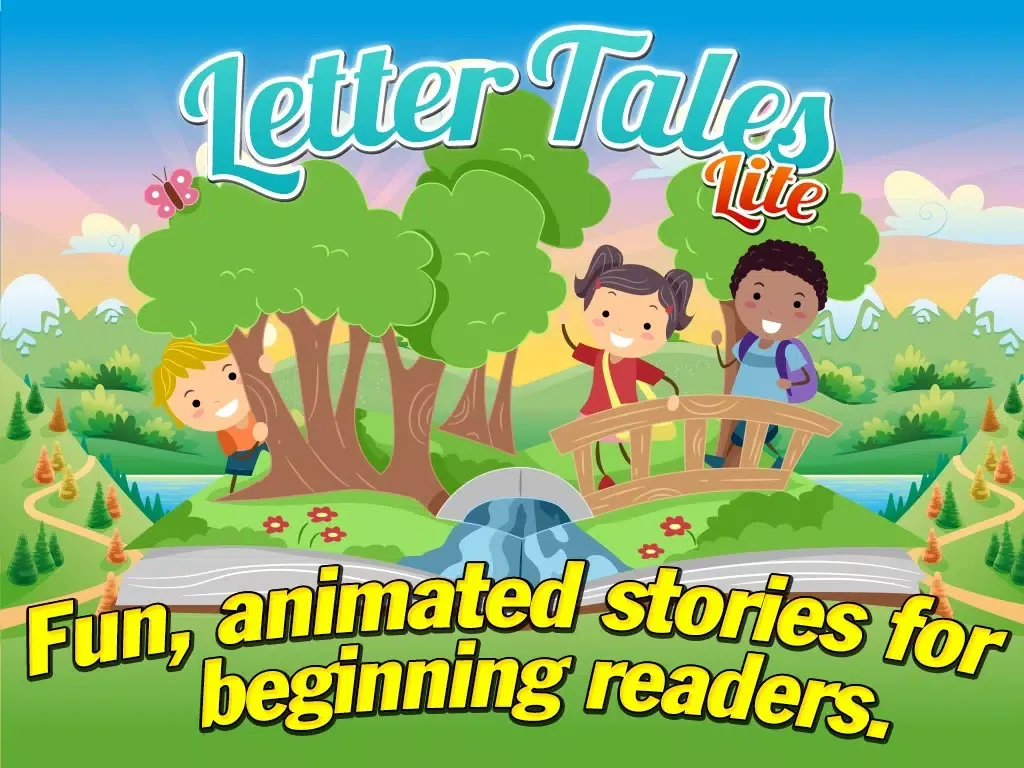 Letter Tales Lite - Fun Children’s Stories to Practice Reading iPad  স্ক্রিনশট