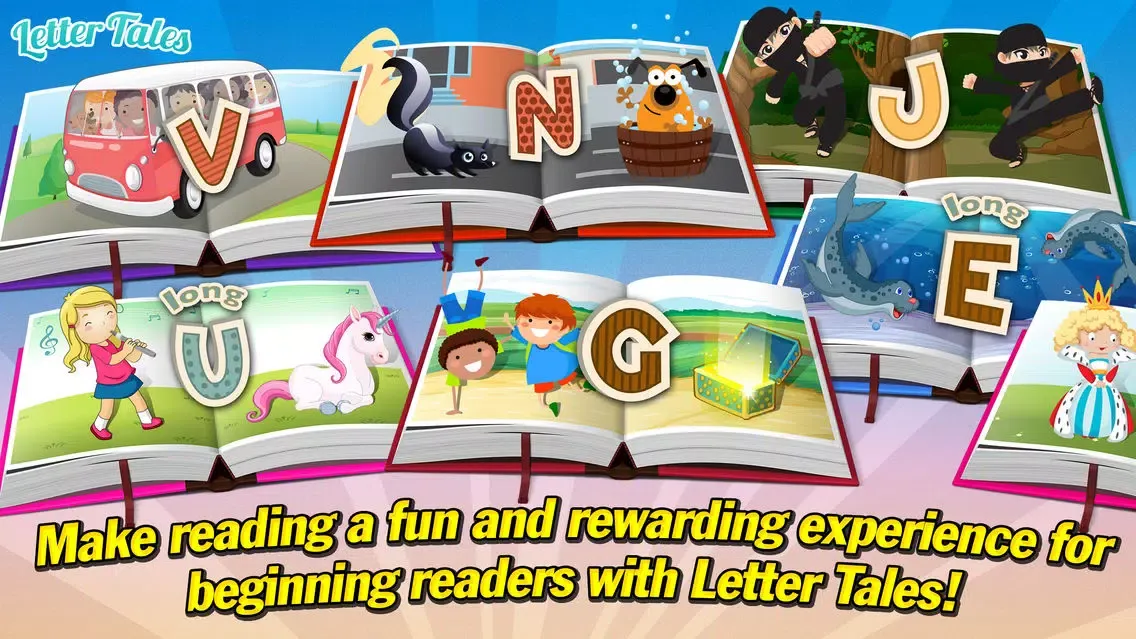 Letter Tales Lite - Fun Children’s Stories to Practice Reading স্ক্রিনশট
