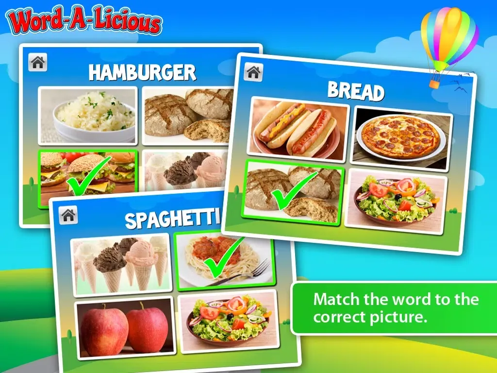 Word-A-Licious Toddler iPad 应用截图