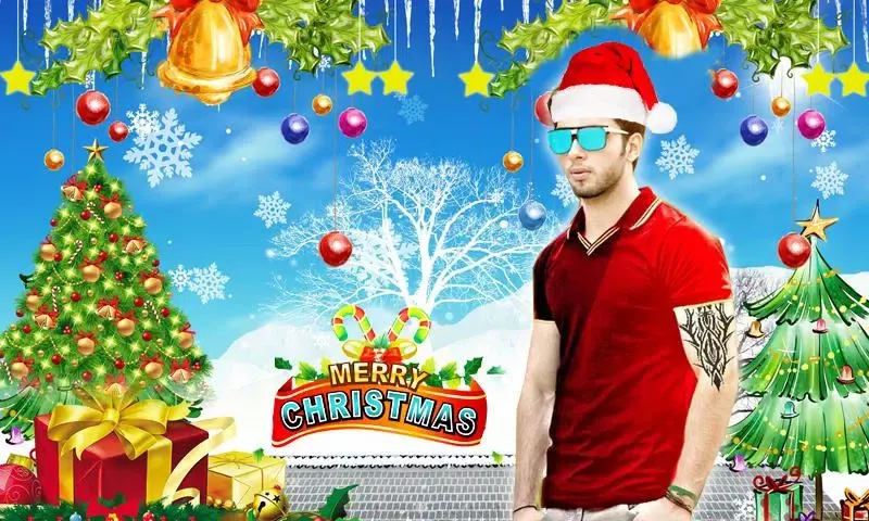 Capturas de tela do Christmas Photo Editor