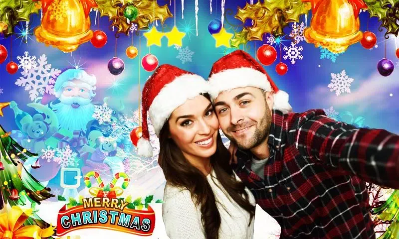 Capturas de tela do Christmas Photo Editor