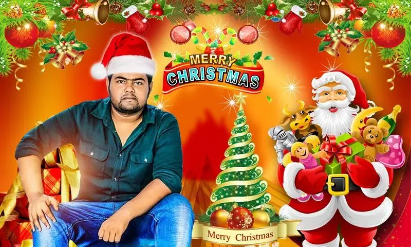 Capturas de tela do Christmas Photo Editor