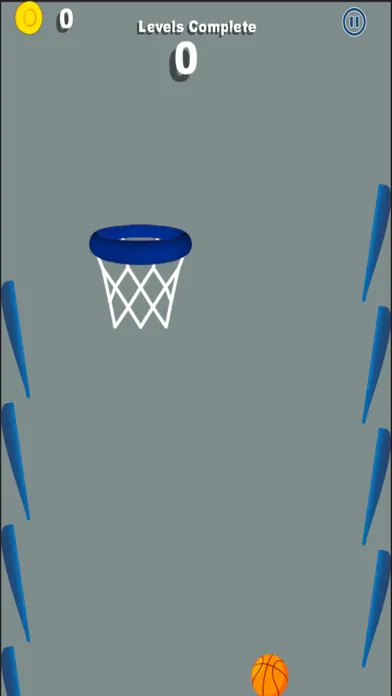 Big Blue Hoops Basketball স্ক্রিনশট