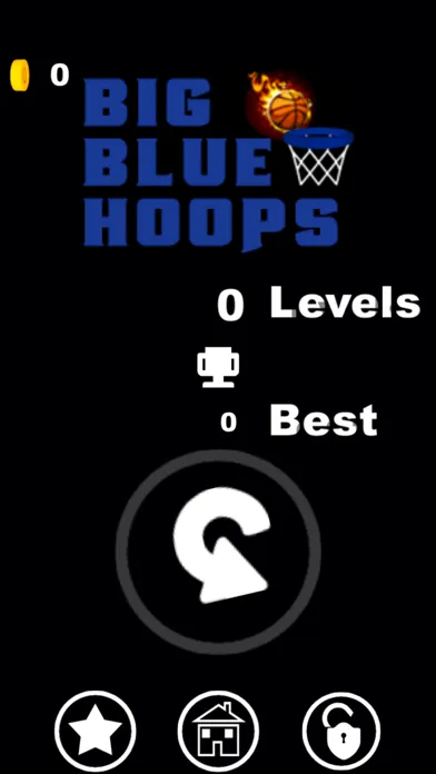 Big Blue Hoops Basketball স্ক্রিনশট
