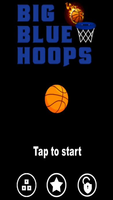 Big Blue Hoops Basketball স্ক্রিনশট