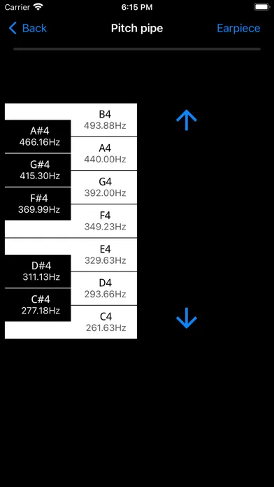 CarlTune - Chromatic Tuner Screenshots