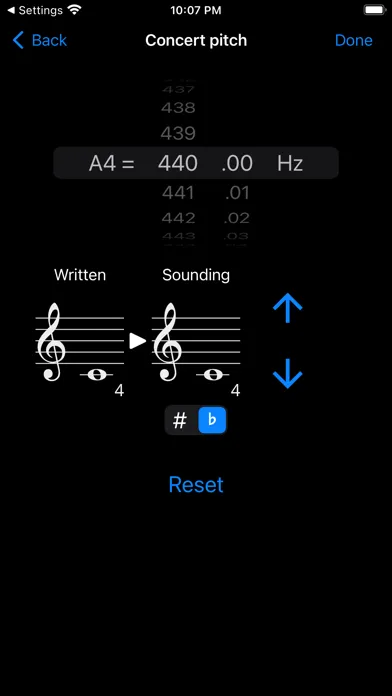 CarlTune - Chromatic Tuner Screenshots