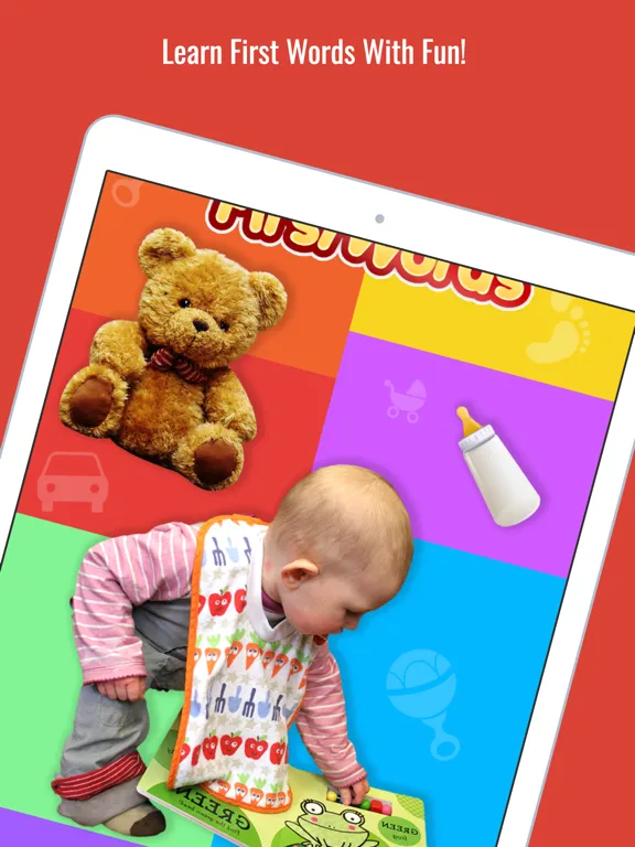 Captures d'écran de Baby First Words! iPad 