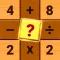 Cross Number: Math Game Puzzle