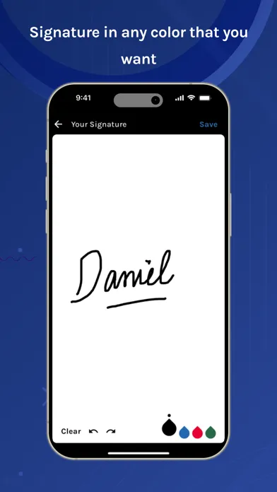 ภาพหน้าจอของ eSign Electronic Signature Doc