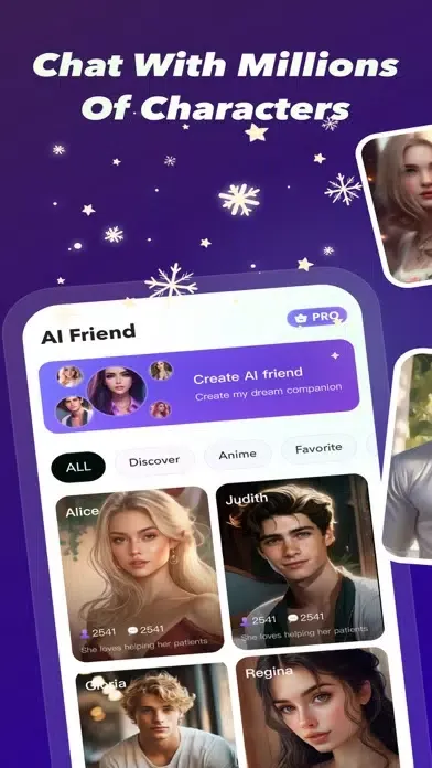 AI Friend: AI Chat&Roleplay Ekran Görüntüleri