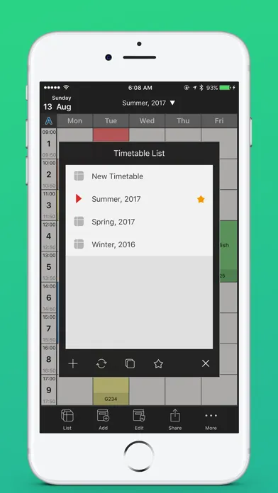 Handy Timetable Pro应用截图