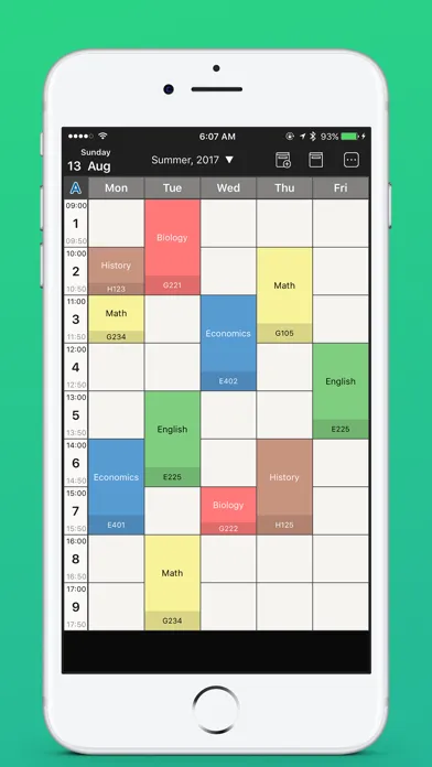 Handy Timetable スクリーンショット