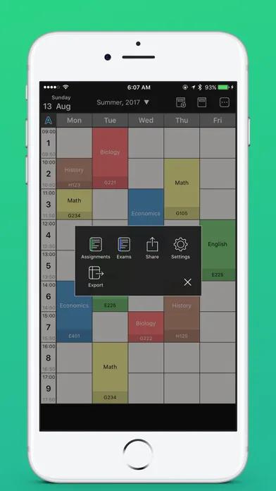 Handy Timetable スクリーンショット