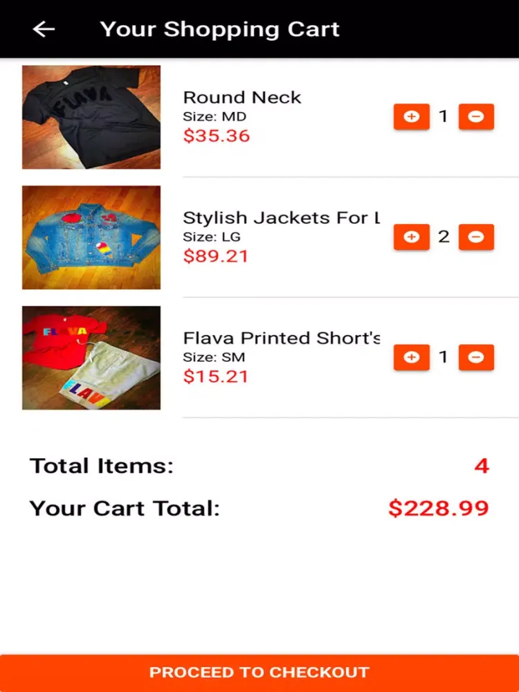 FLAVA app iPad  Screenshots