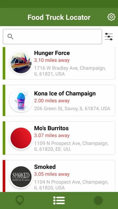 تصاویر Find Food Trucks App