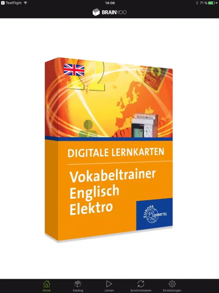Capturas de pantalla de Vokabeltrainer Englisch Elektro iPad 