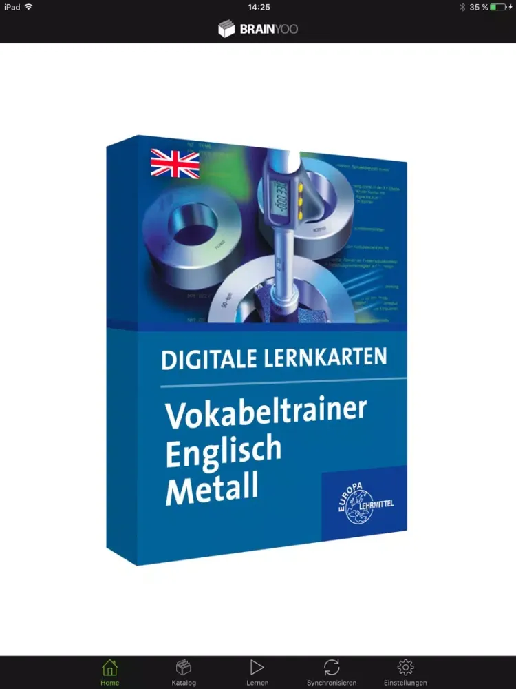 Vokabeltrainer Englisch Metall iPad  Ekran Görüntüleri