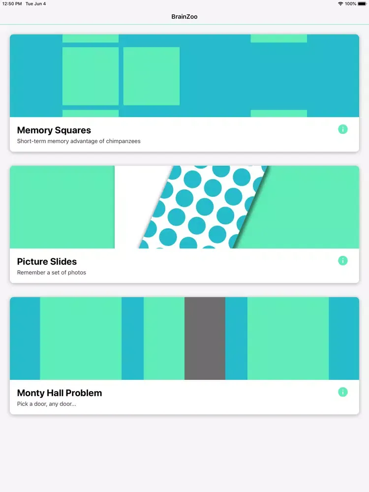 BrainZoo iPad  Screenshots