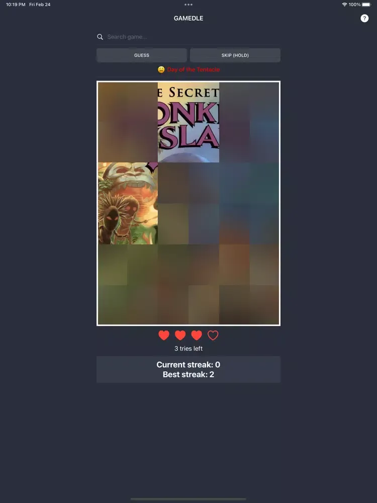 VideoGamedle iPad  স্ক্রিনশট