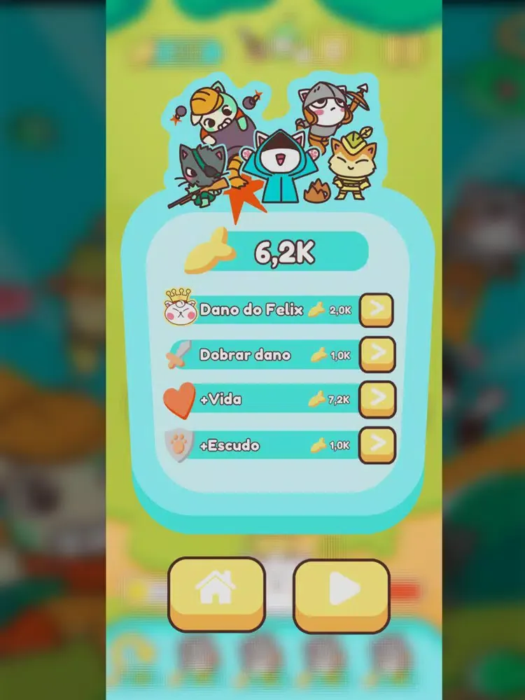 Tangkapan skrin Cats Vs Slimes iPad 