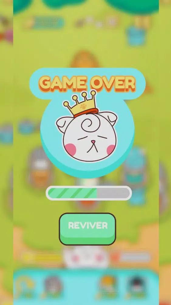 Tangkapan skrin Cats Vs Slimes