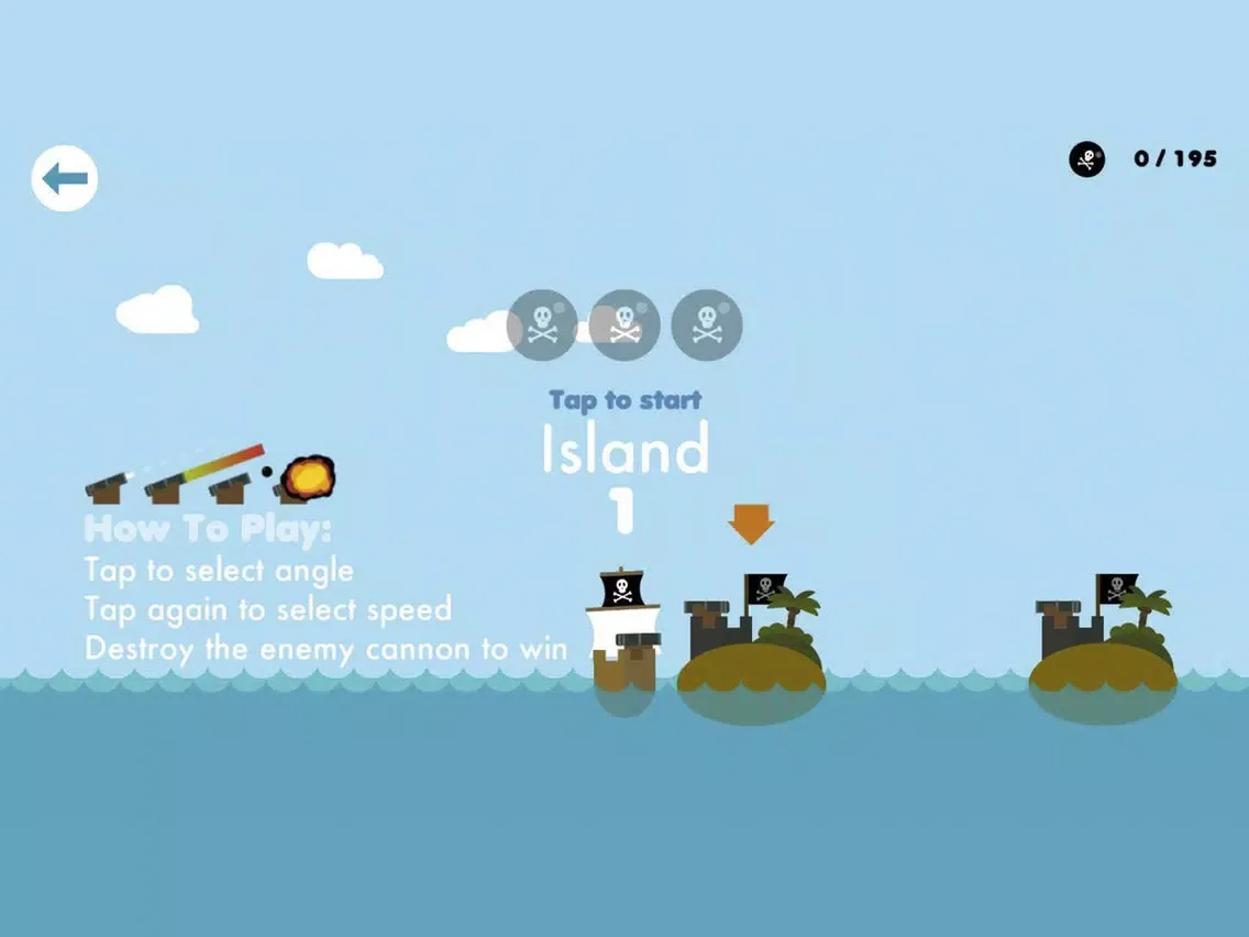 Capturas de pantalla de Tiny Pirates! - Pirate Cannons Battle (Up to 6 Players) iPad 