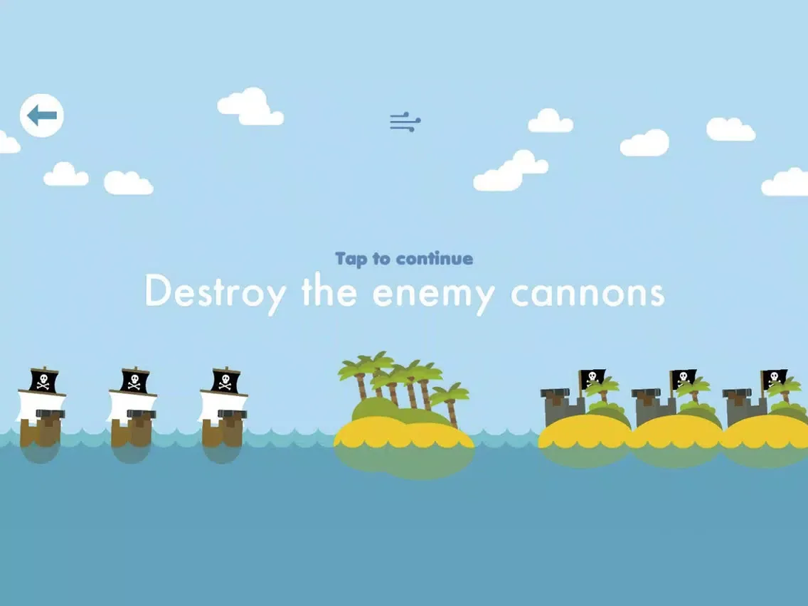 Capturas de pantalla de Tiny Pirates! - Pirate Cannons Battle (Up to 6 Players) iPad 