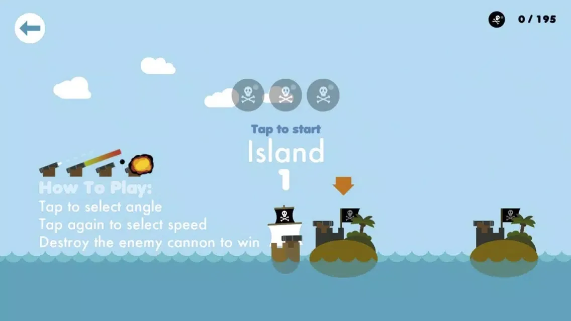 Capturas de pantalla de Tiny Pirates! - Pirate Cannons Battle (Up to 6 Players)