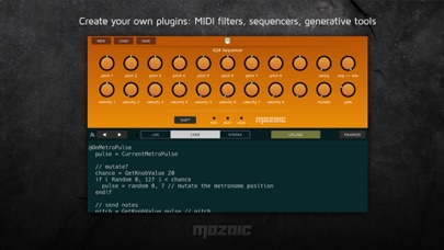 Mozaic Plugin Workshop スクリーンショット