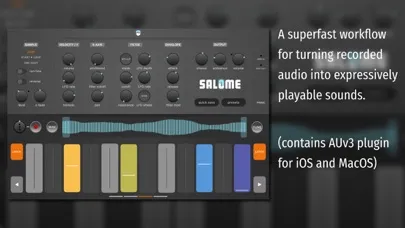 Salome - MPE Audio Sampler Screenshots