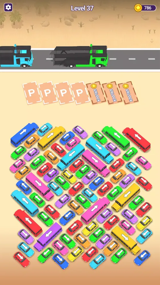 Mini Car Jam: Parking Puzzle স্ক্রিনশট