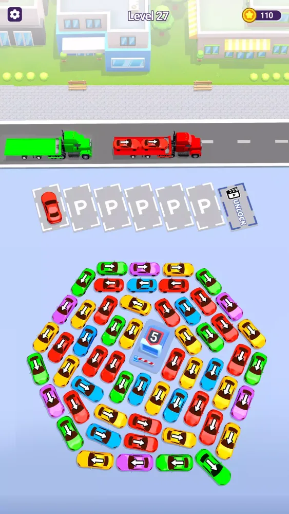 Mini Car Jam: Parking Puzzle স্ক্রিনশট