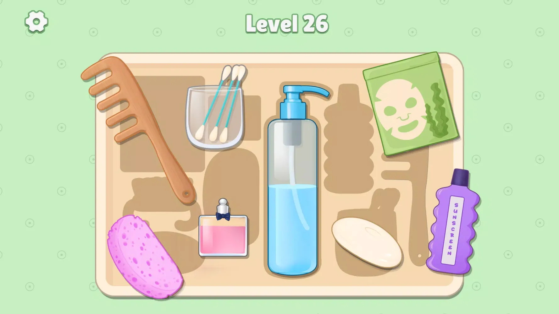 SatisFect: Sorting Challenge Screenshots