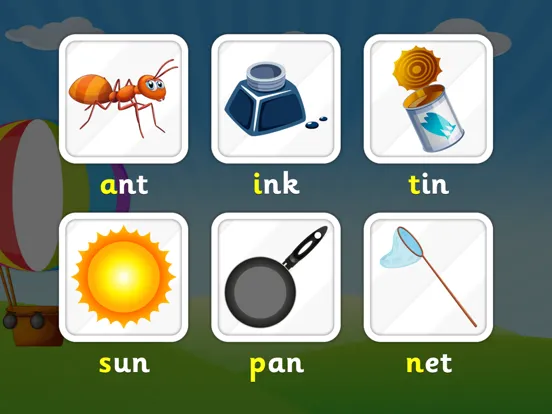 Tangkapan layar Phonics Match Premium iPad