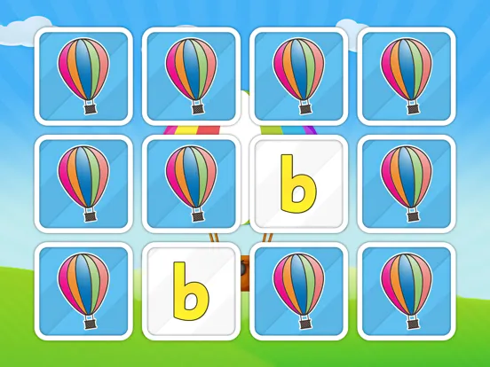 Tangkapan layar Phonics Match Premium iPad