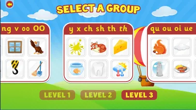 Tangkapan layar Phonics Match Premium
