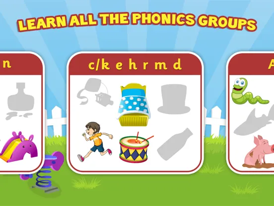 Phonics Match - Puzzles iPad Screenshots