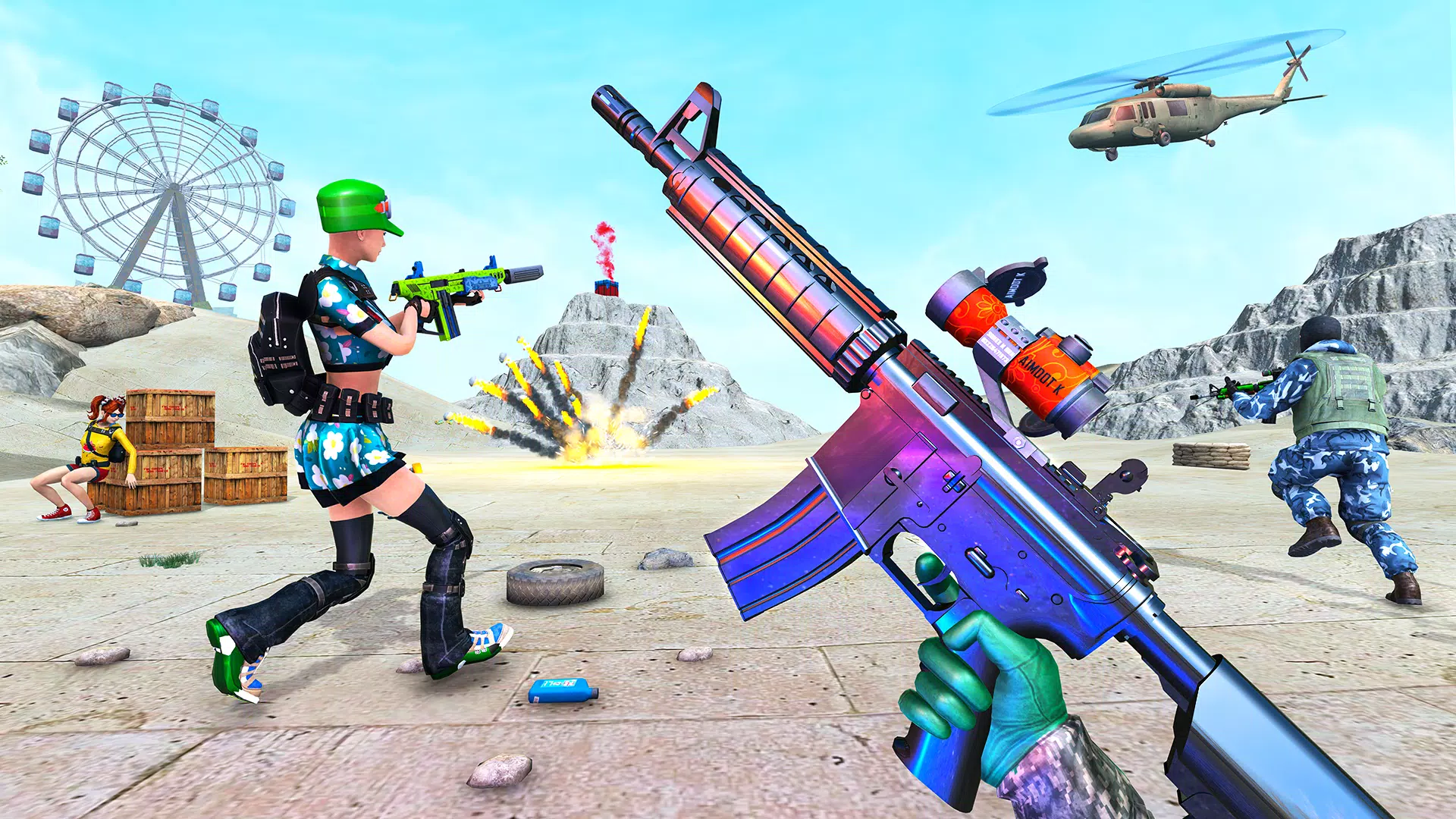 Cover Strike: Offline Shooting Screenshots