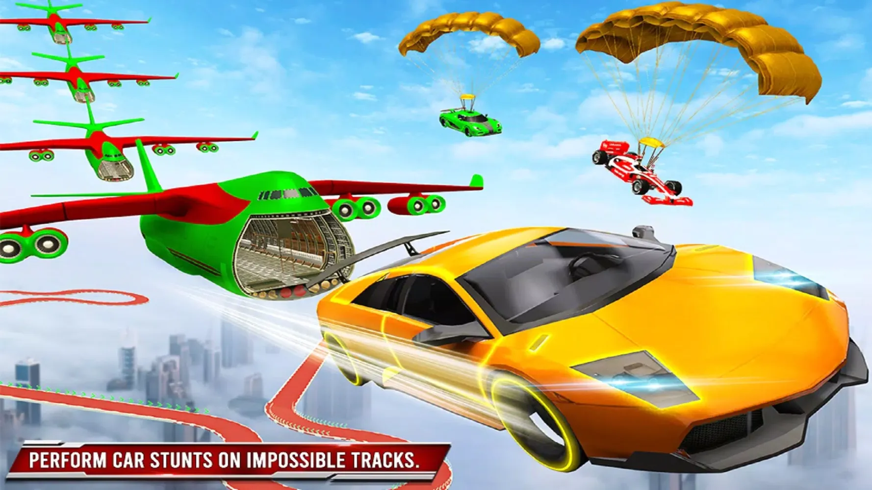 Mega Ramp GT Car Stunt Games应用截图