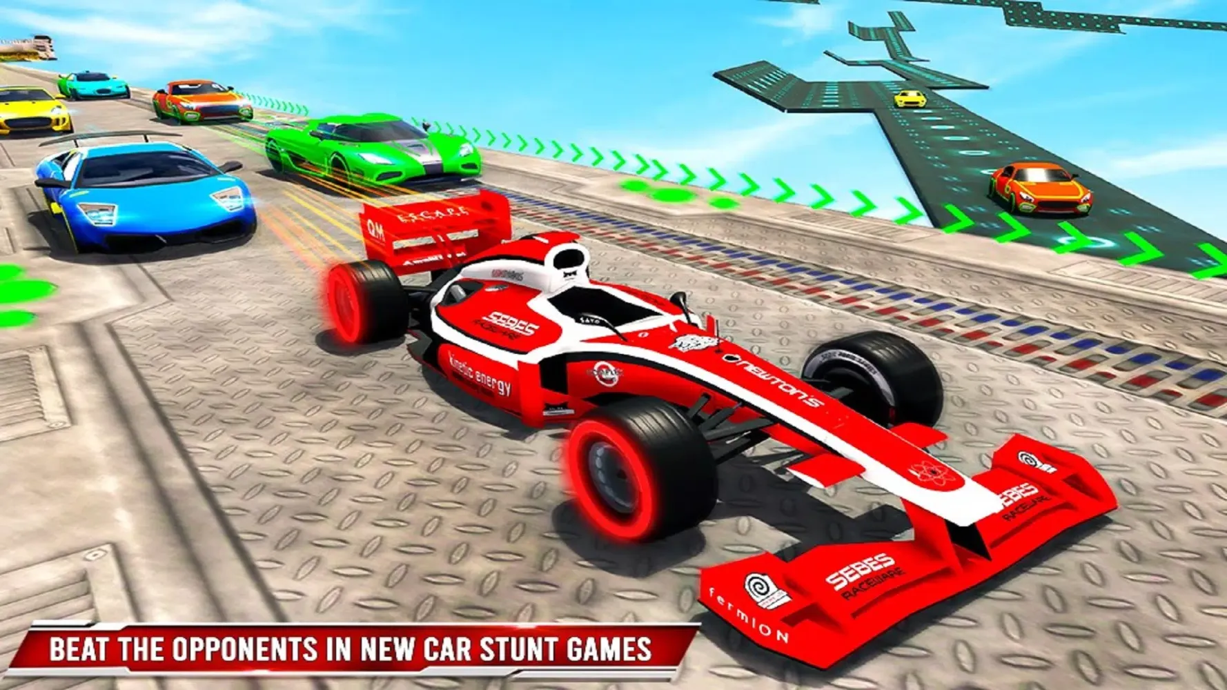 Mega Ramp GT Car Stunt Games应用截图