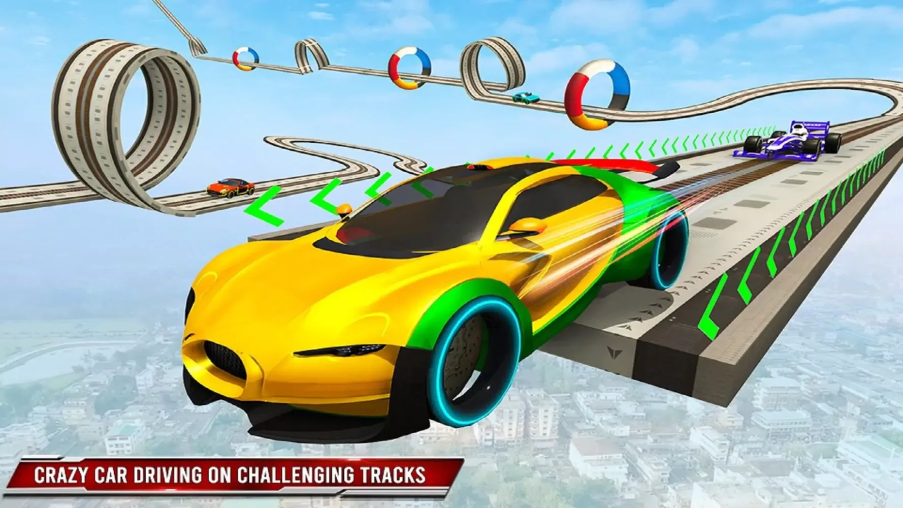Mega Ramp GT Car Stunt Games应用截图