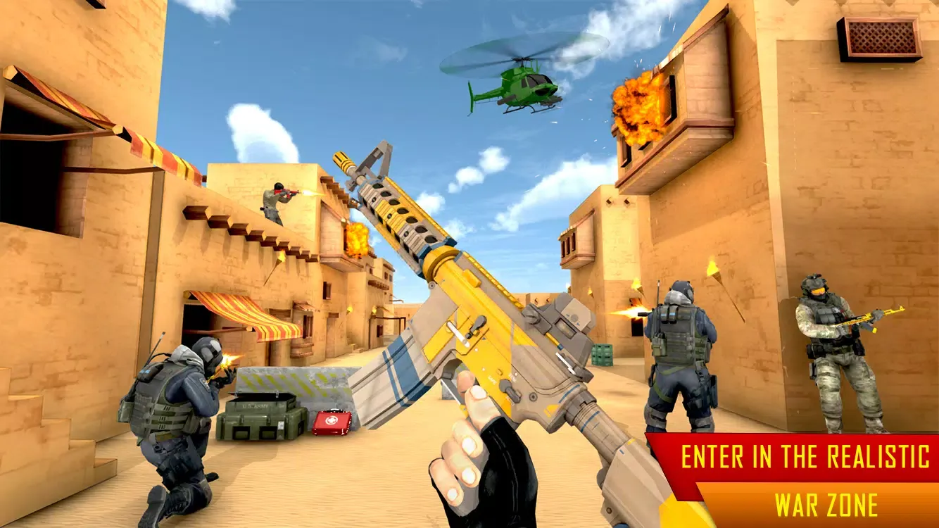 Capturas de pantalla de Real Fps Shooter Games Gun Ops