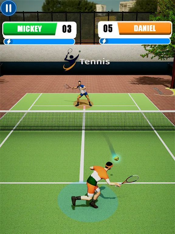 صور Tennis Games Topspin Trophy iPad 