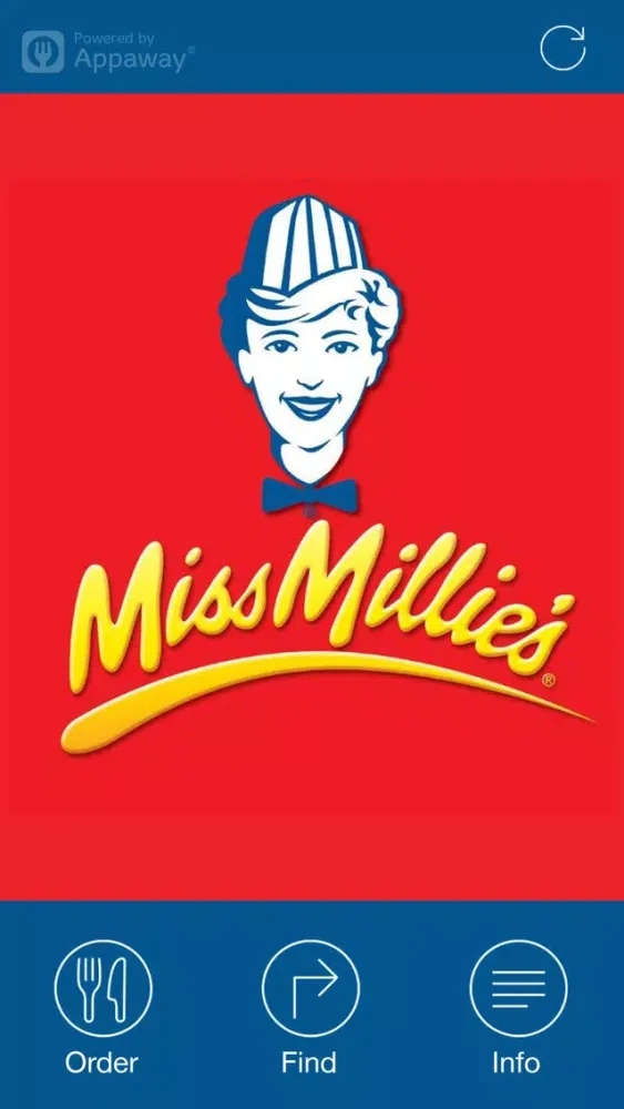 Tangkapan skrin Miss Millie's Fried Chicken UK