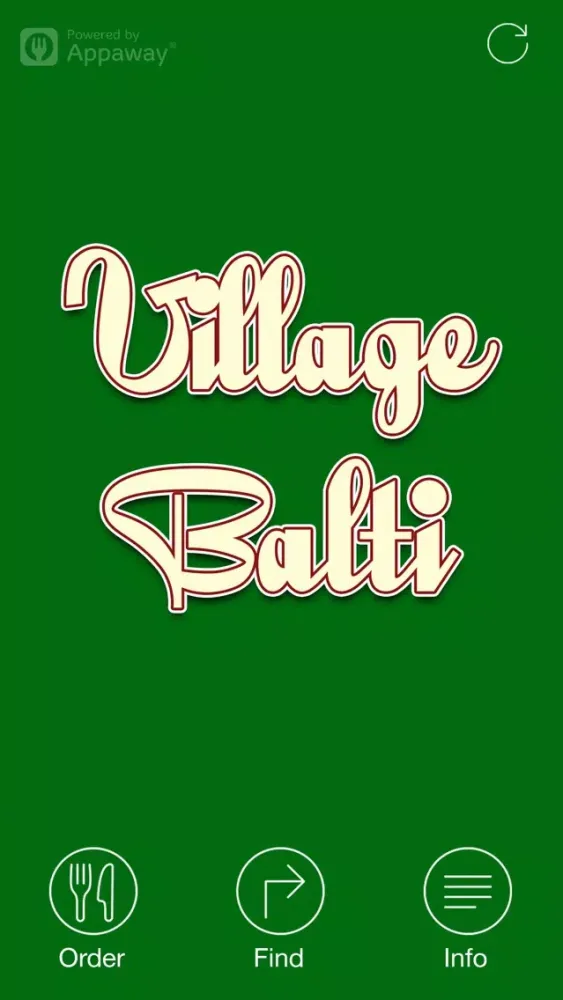 Tangkapan skrin Village Balti, Bradford