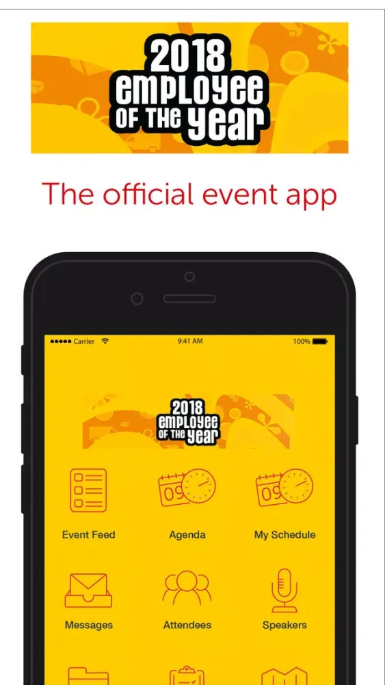 Capturas de tela do DHL EOY Americas 2018