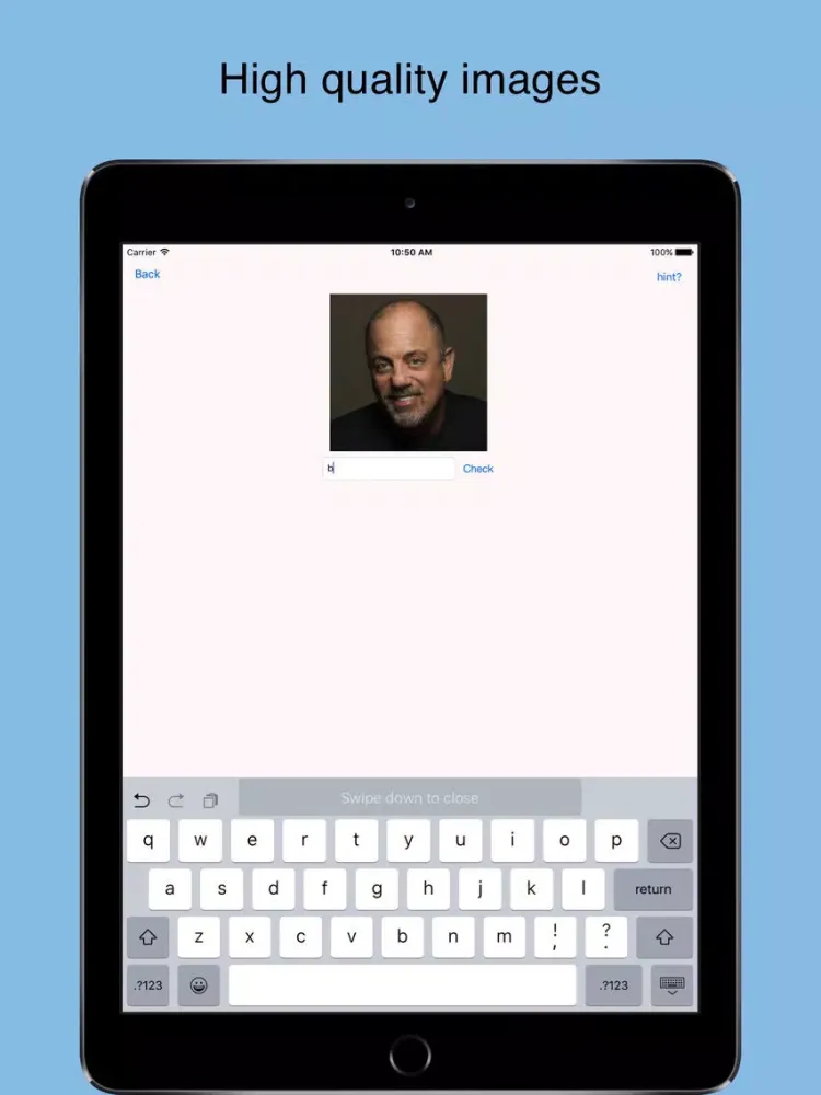 Celebrity Logo Quiz - Guess the Name Celebrity Quiz iPad  Screenshots