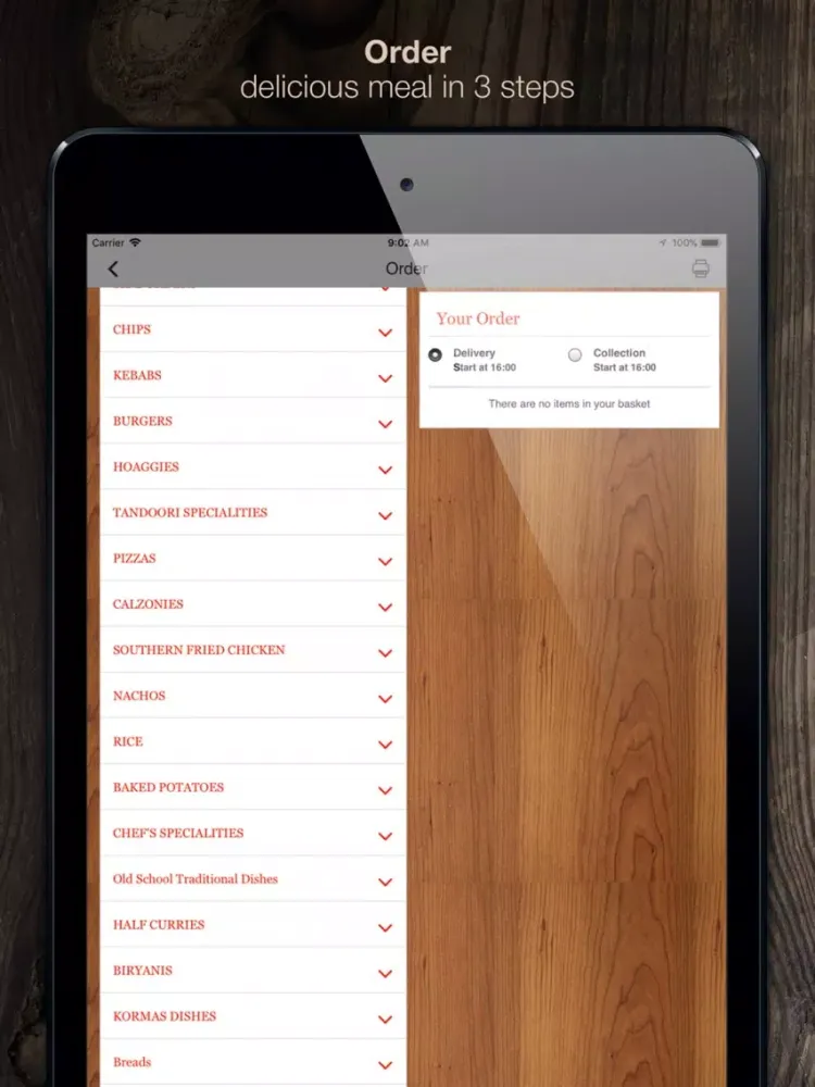 The Balti Takeaway iPad  سکرین شاٹس