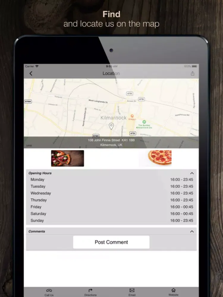 The Balti Takeaway iPad  سکرین شاٹس